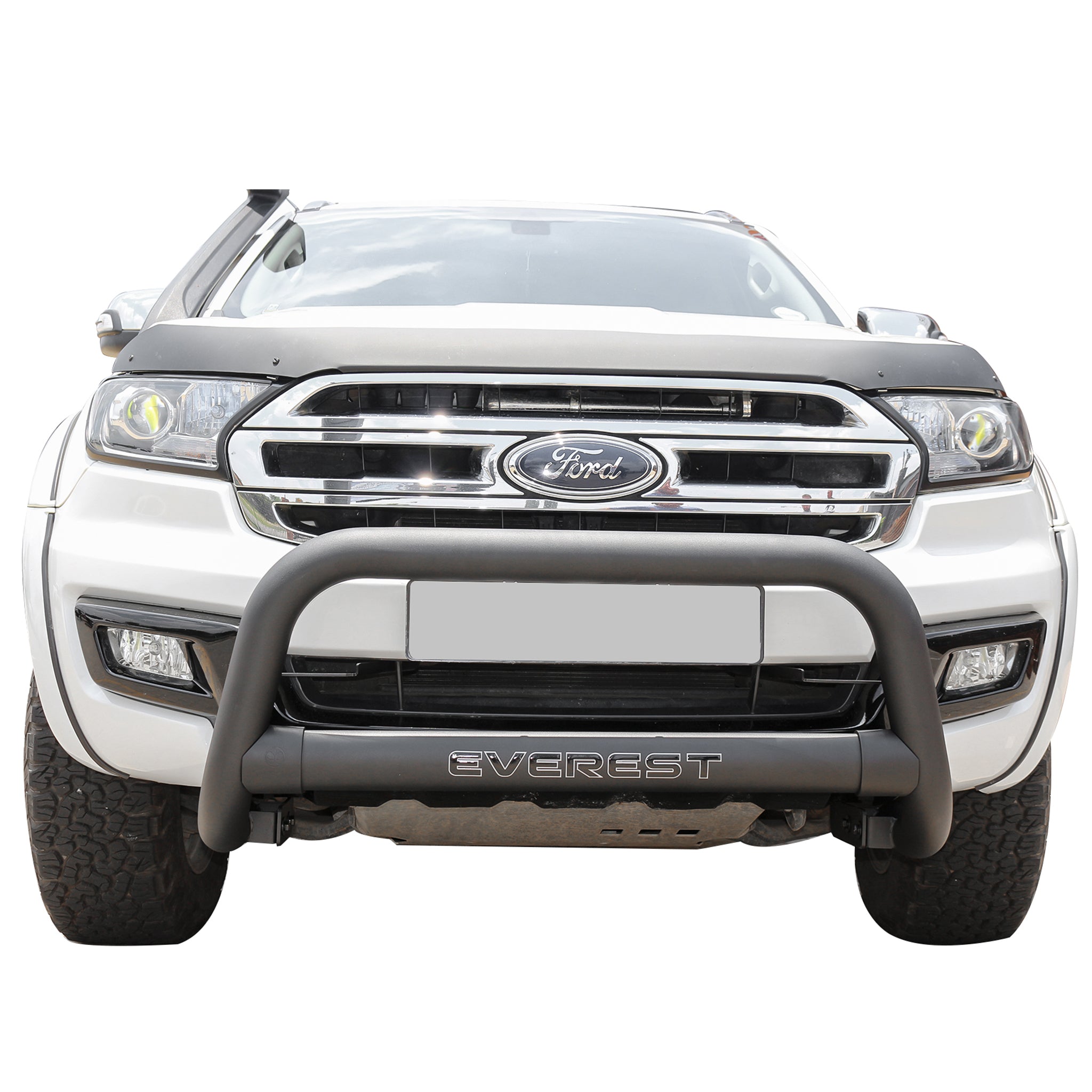 Ford Everest Nudgebar Black Premium Stainless 2016+