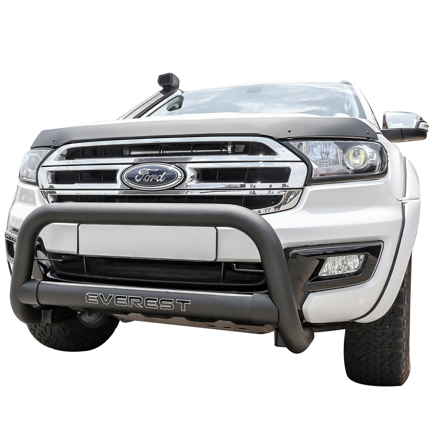 Ford Everest Nudgebar Black Premium Stainless 2016+ — Evorevo4x4