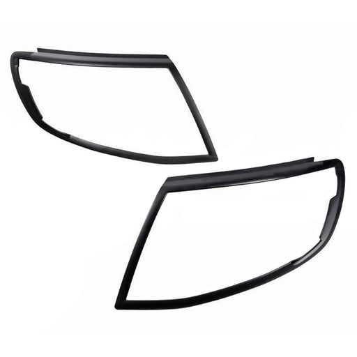 Ford Ranger 2015-2022 T8 T7 Headlight Cover Guard – Facelift – Black – Brute Status