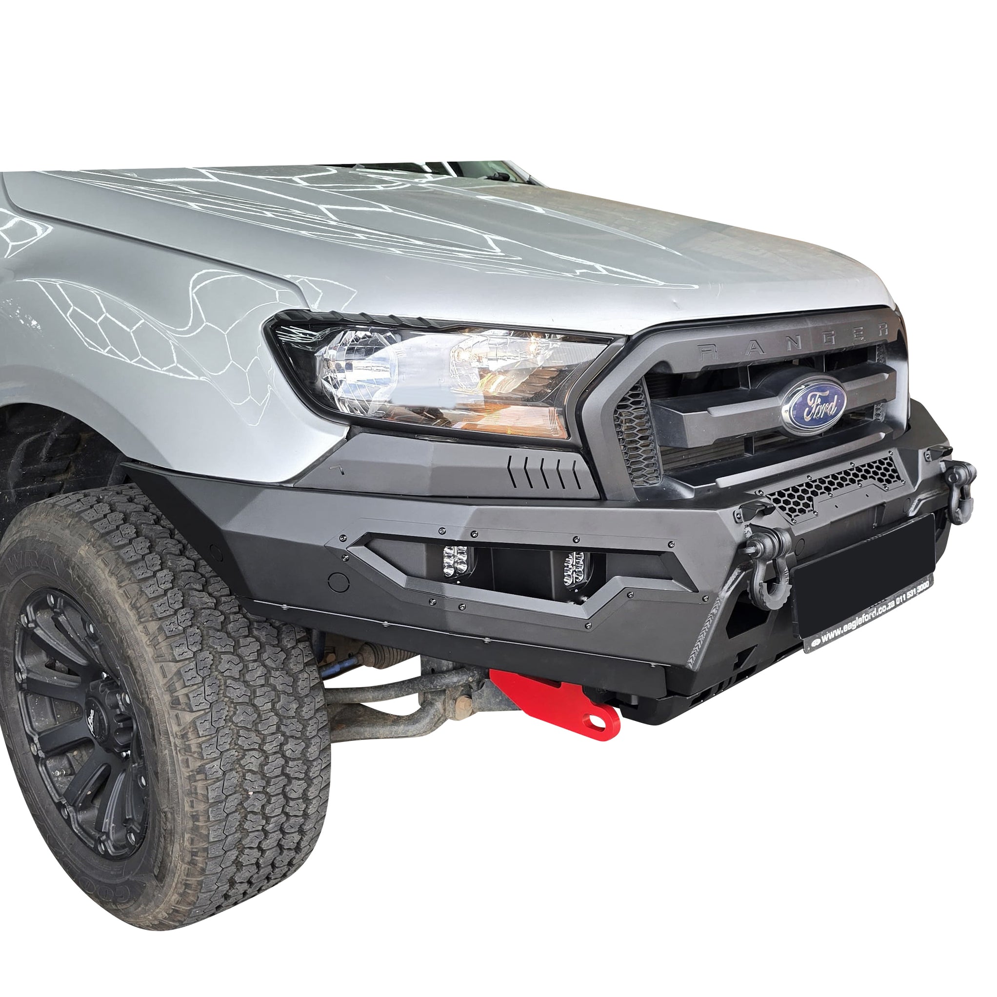 Ford Ranger Steel Bumper Ford Ranger Front Replacement Bumper STANE Series 2016 - 2022 — Evorevo4x4