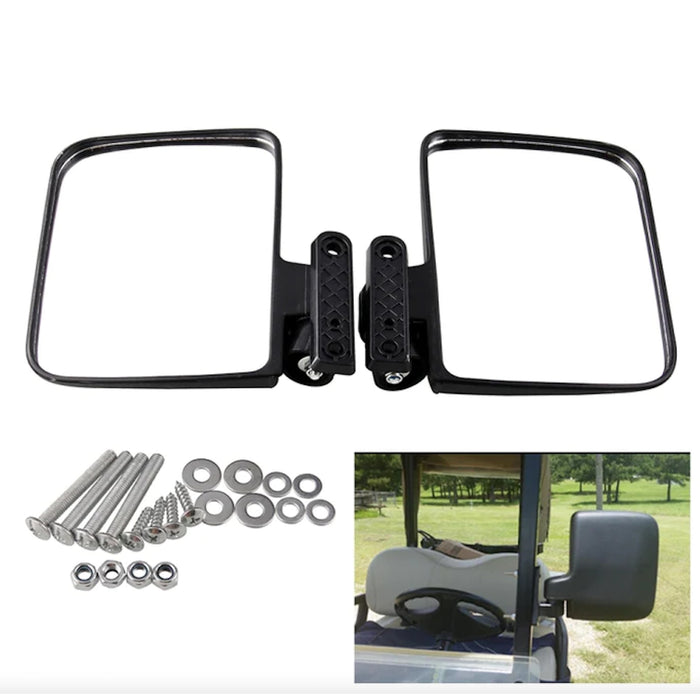 Golf Cart Universal Side View Mirrors