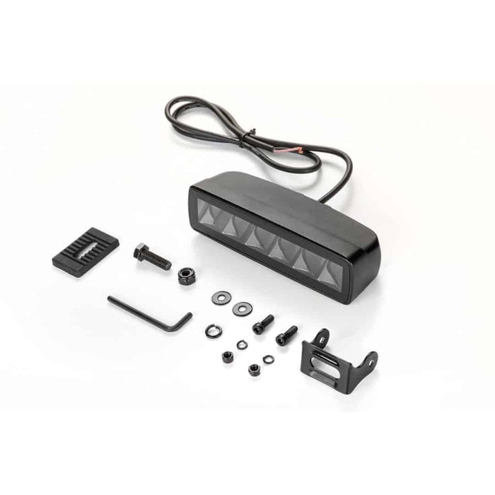 Hella Black Magic LED Mini Lightbar 6.2˝ Single (Flood)