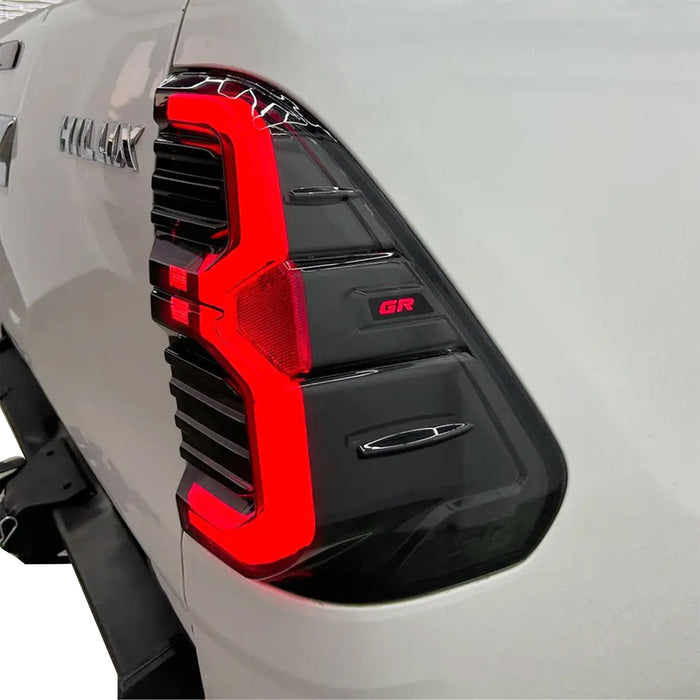 Toyota Hilux Tail Lights GR Smoked 2016+