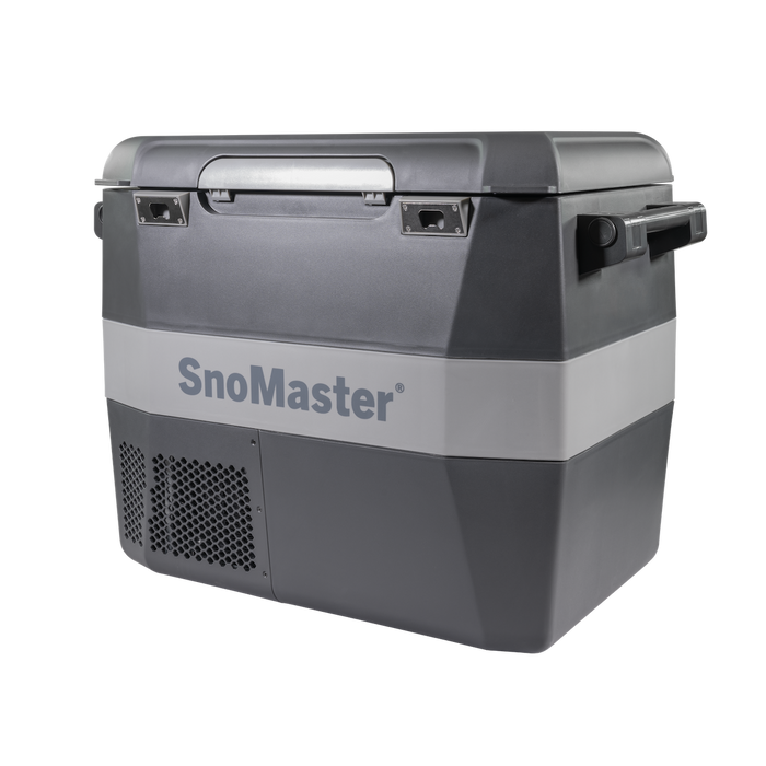 SnoMaster 54L Plastic Mobile Fridge/Freezer DC With 220V Power Adapter – Grey