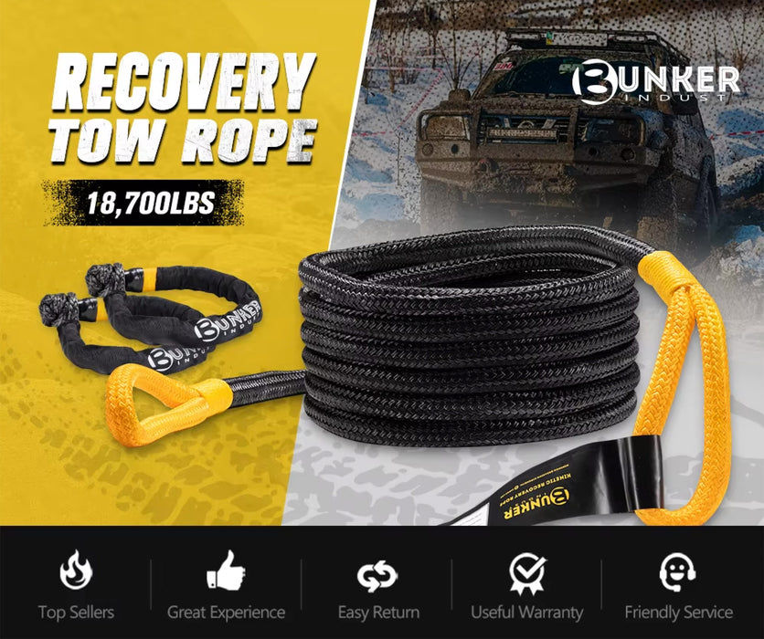 Bunker Indust Kinetic Recovery Kit 6 Meter