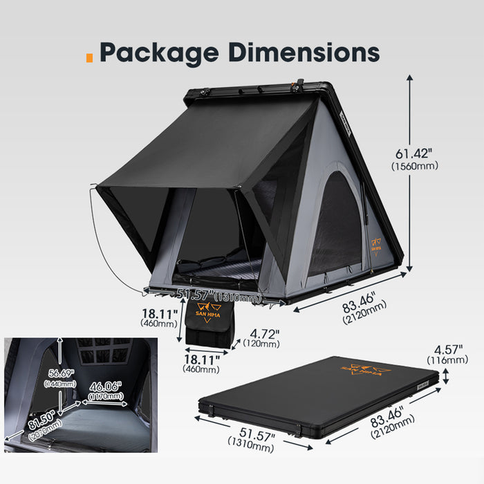 San Hima Roof Top tent Kalbarri Lite Slims