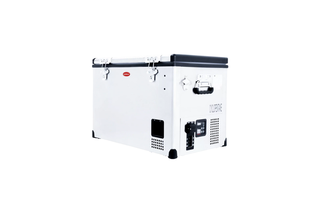 60L Single Compartment Mobile Fridge/Freezer AC/DC - Stainless Steel