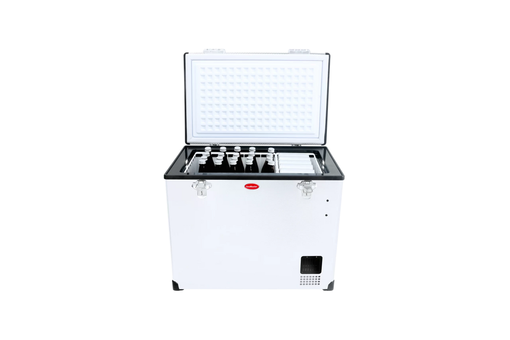 60L Single Compartment Mobile Fridge/Freezer AC/DC - Stainless Steel