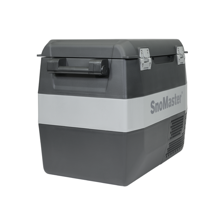 SnoMaster 36.5L Plastic Mobile Fridge/Freezer DC With 220V Power Adapter – Grey