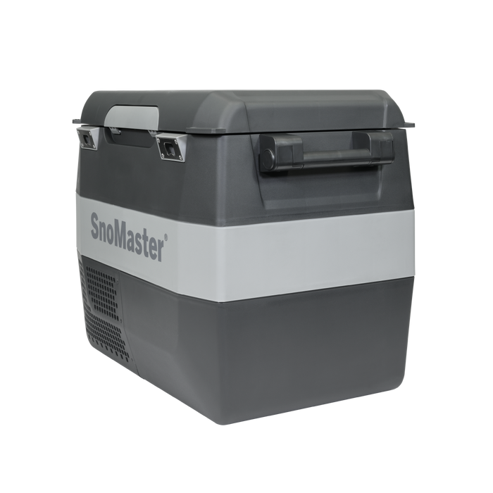 SnoMaster 36.5L Plastic Mobile Fridge/Freezer DC With 220V Power Adapter – Grey