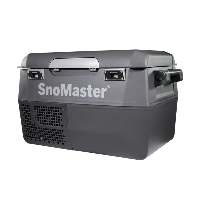SnoMaster 25.2L Plastic Mobile Fridge & Freezer DC With 220V Power Adapter – Grey