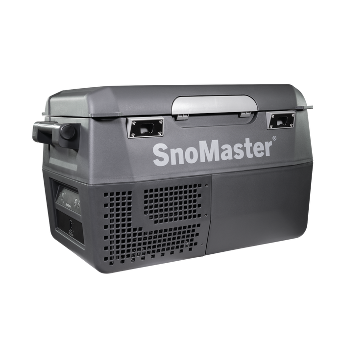SnoMaster 25.2L Plastic Mobile Fridge & Freezer DC With 220V Power Adapter – Grey