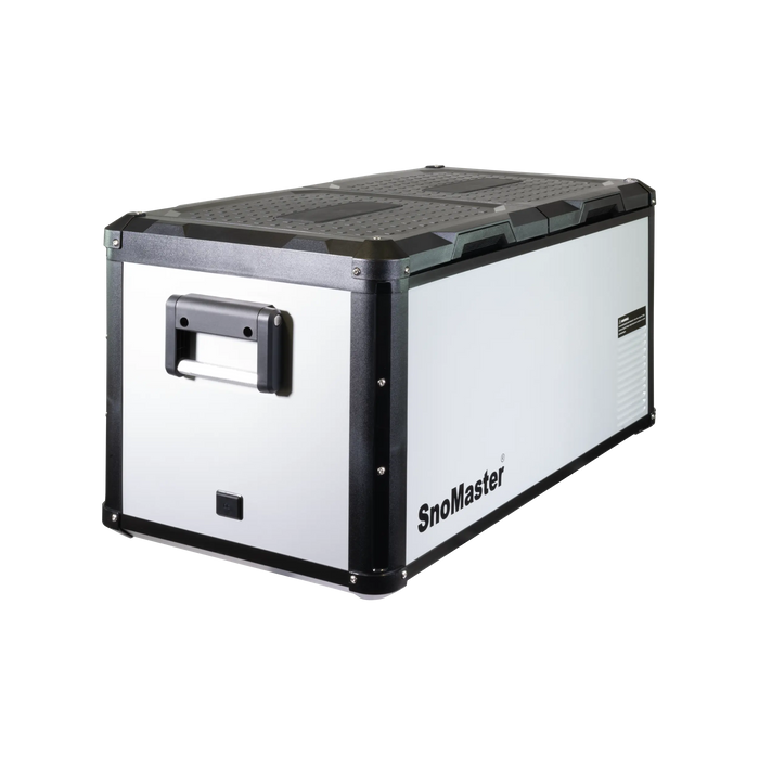 75L Metal/Plastic Dual Compartment Mobile Fridge/Freezer AC/DC