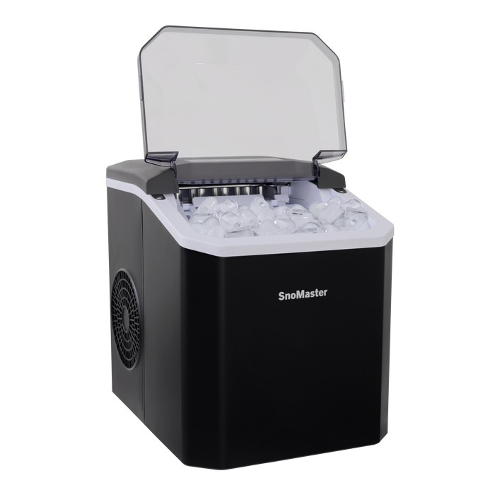 12Kg/24Hr Counter-Top Bullet Type Ice-Maker - Black