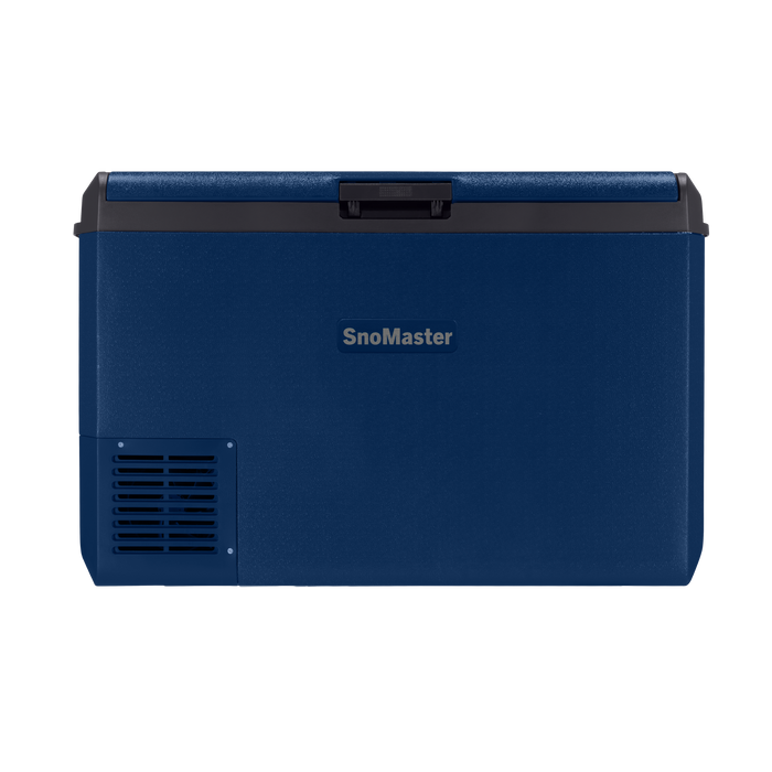 SnoMaster 25L Plastic Single Compartment Mobile Fridge/Freezer DC With 220V Power Adapter – Blue