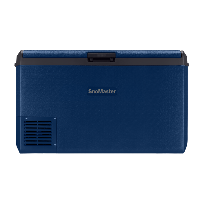 SnoMaster 40L Plastic Single Compartment Mobile Fridge/Freezer DC With 220V Power Adapter – Blue