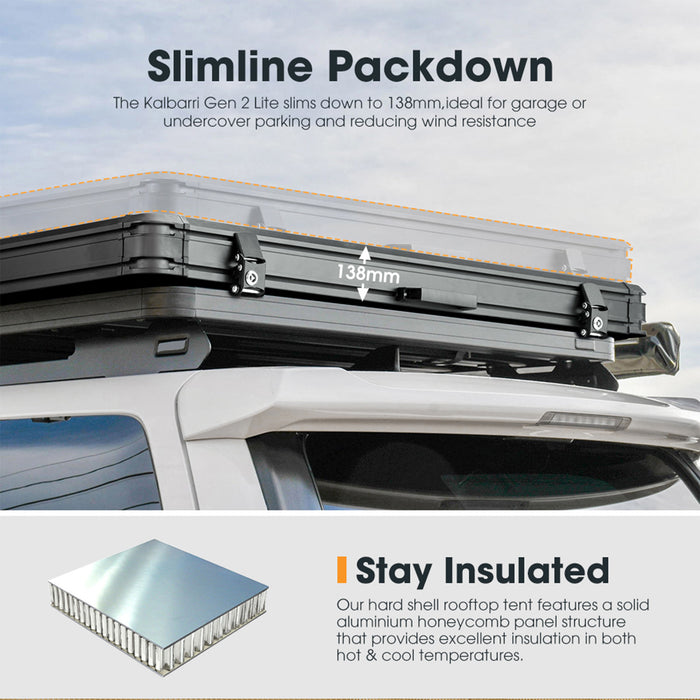 San Hima Roof Top Tent Khaki Kalbarri Generation 2