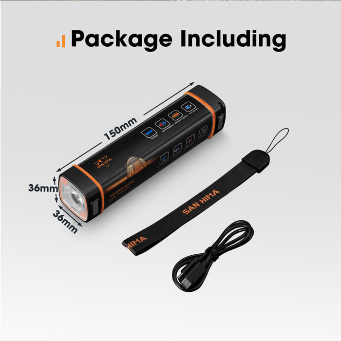 San Hima Torch Recargable LED Mosquito Repellent