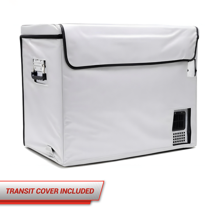 60L Single Compartment Mobile Fridge/Freezer AC/DC - Stainless Steel