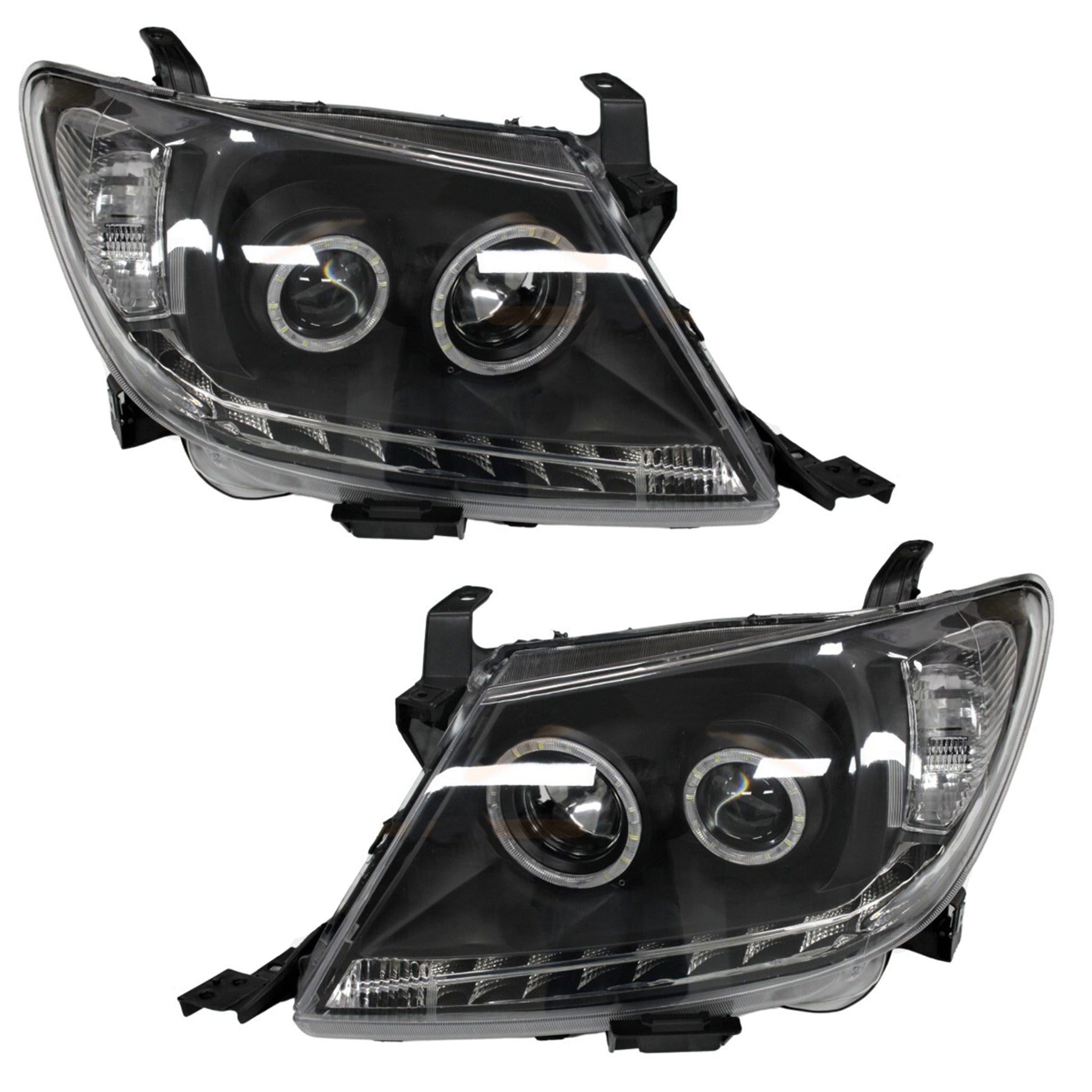 LED 5x7" Hi/Lo Beam Headlight Kit With DRL – Fits Toyota Hilux 1983-2004 (Pair)