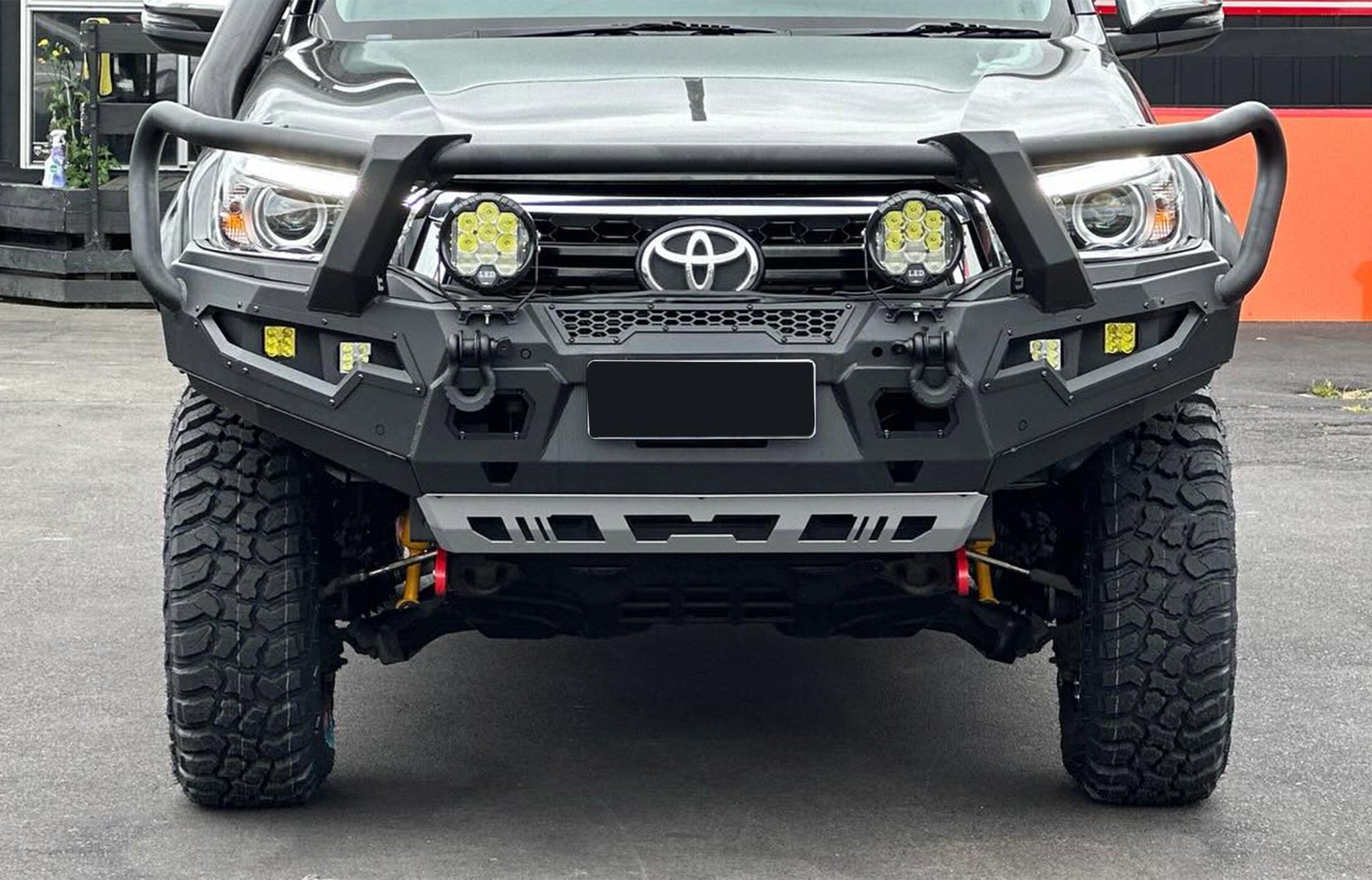 Toyota Hilux Stane T Series Front Bumper 2016+ — Evorevo4x4