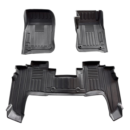 Toyota Land Cruiser 3D Rubber Mats (2007+) - 3pc Set

