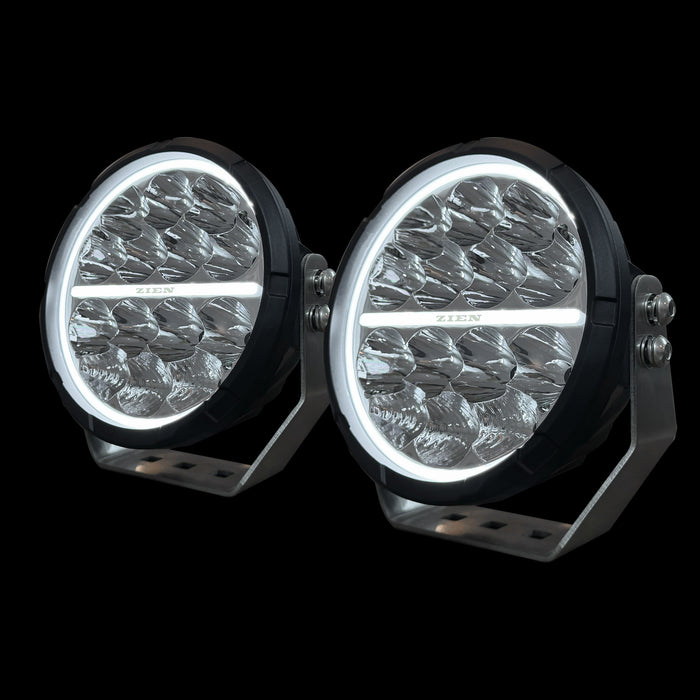 Zien 9" Spotlights with Wiring Harness