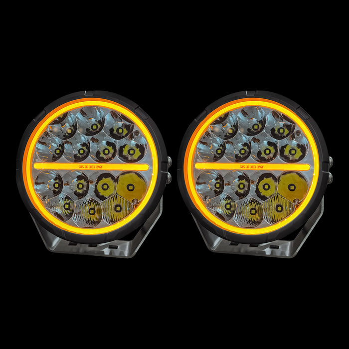 Zien 9" Spotlights with Wiring Harness