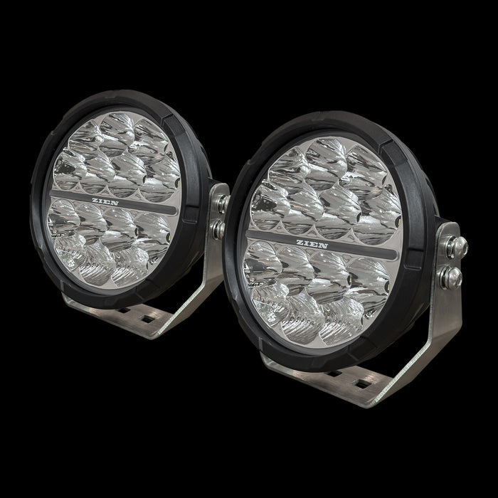 Zien 9" Spotlights with Wiring Harness