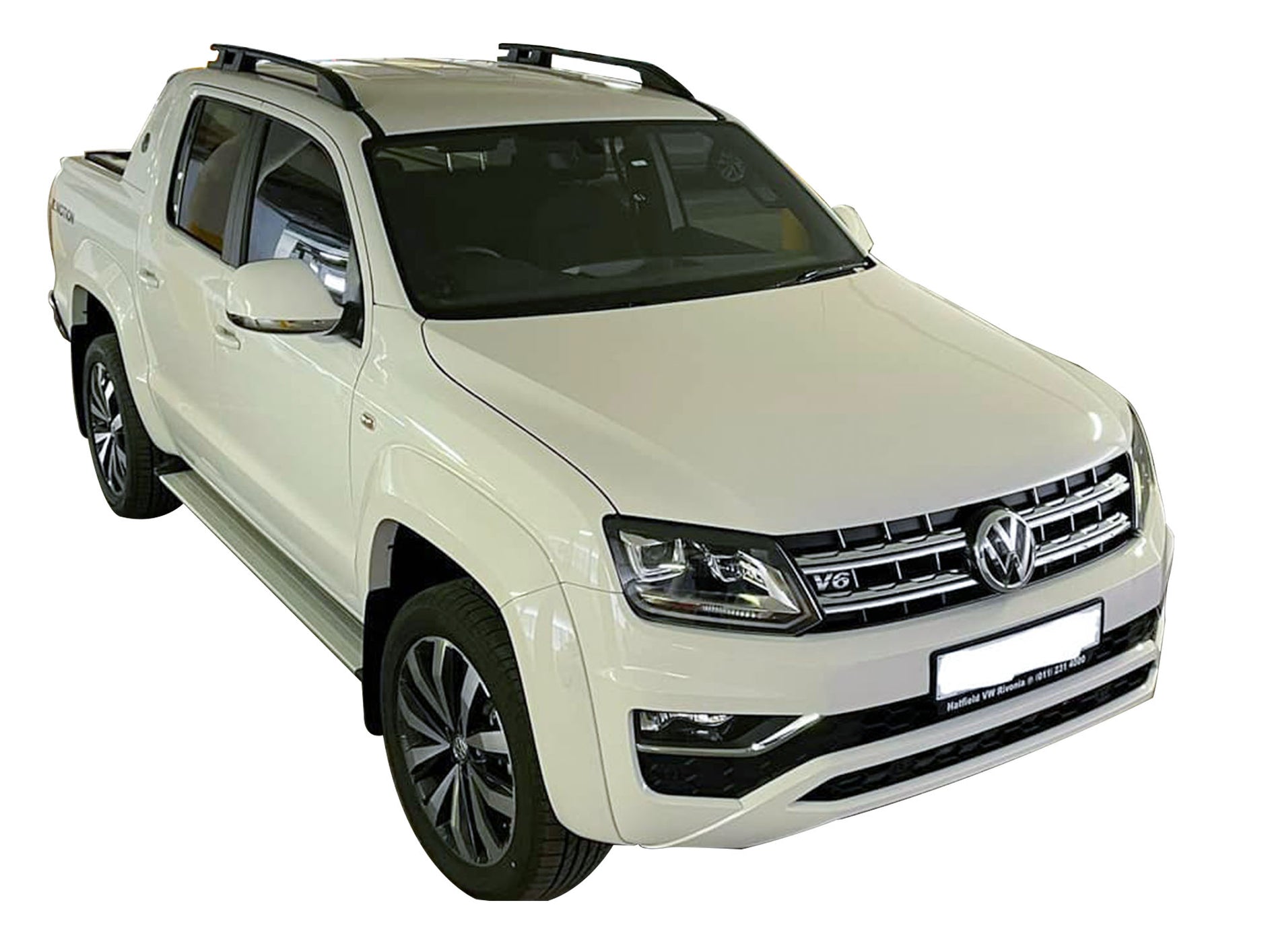 Volkswagen Amarok Roof Rails Black — Evorevo4x4