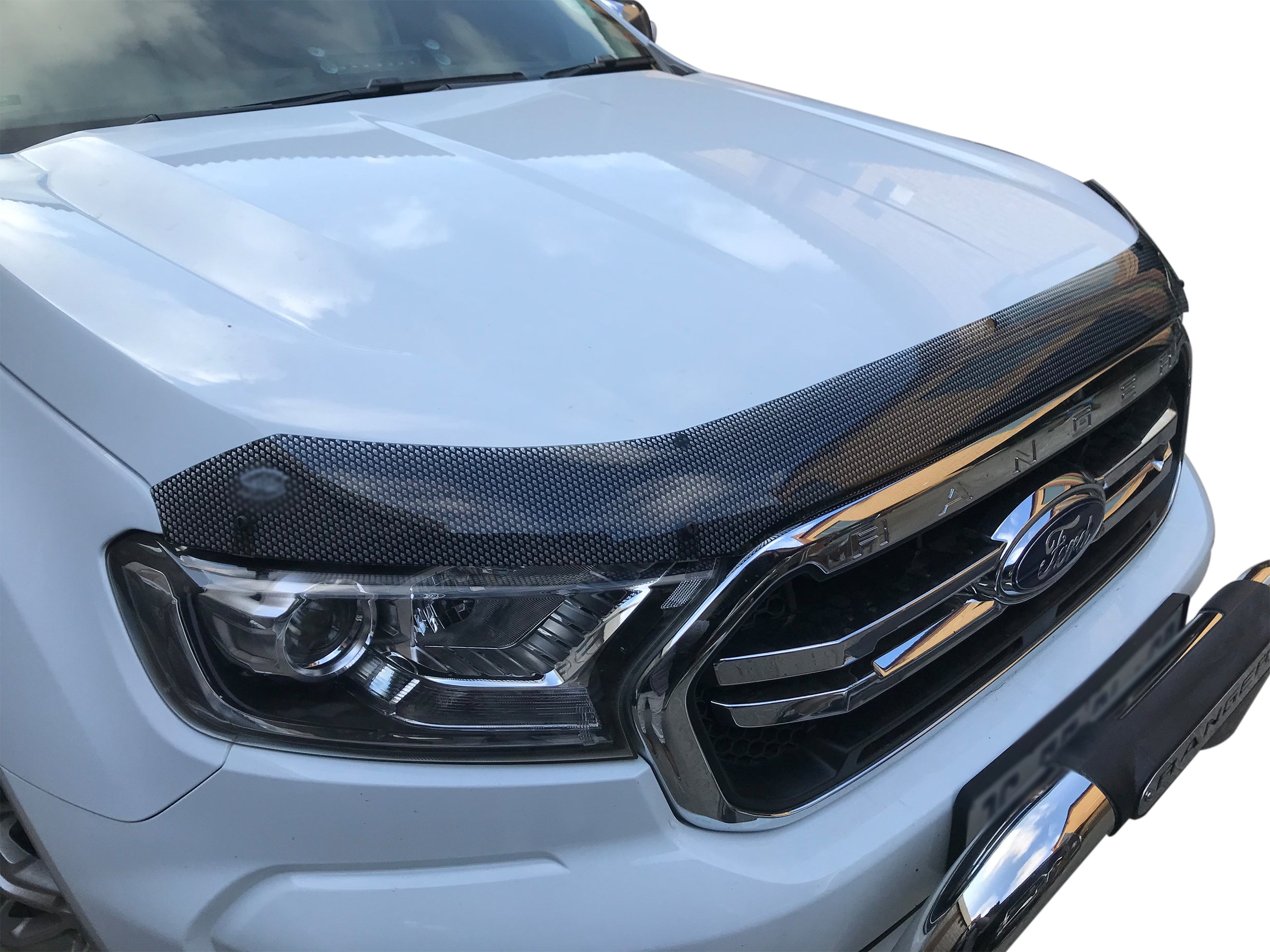 Ford Ranger Carbon Bonnet Guard 2012 + — Evorevo4x4