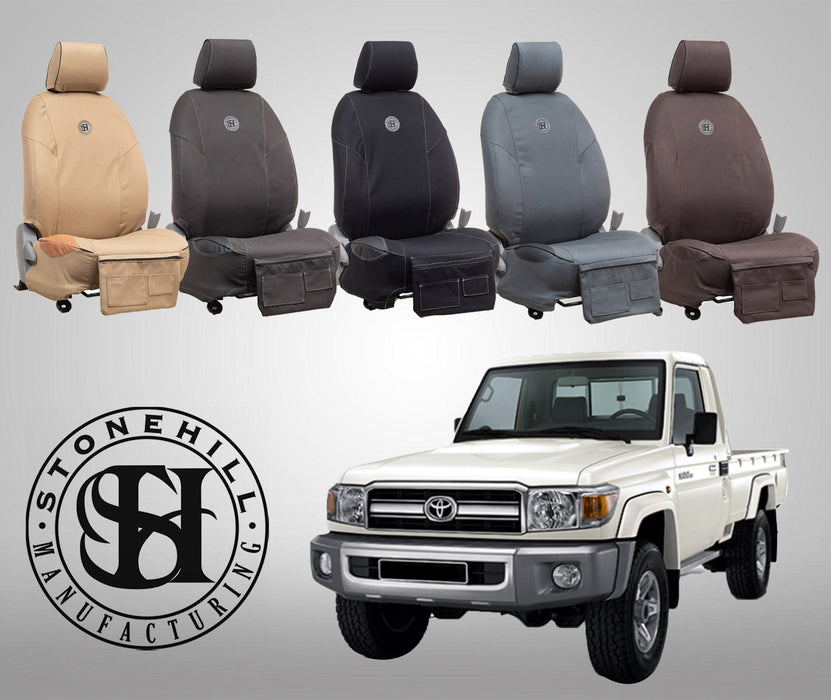 Toyota Land Cruiser Stone Hill Seat Covers 70 | 75 | 76 | 79
