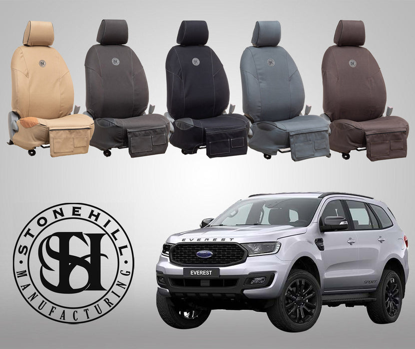 Ford Everest Stone Hill Seat Covers 2016+