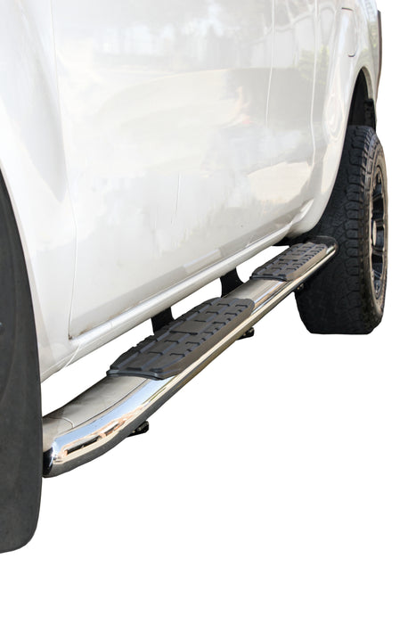 Ford-Ranger-Side-steps-t7-Chrome-stainless