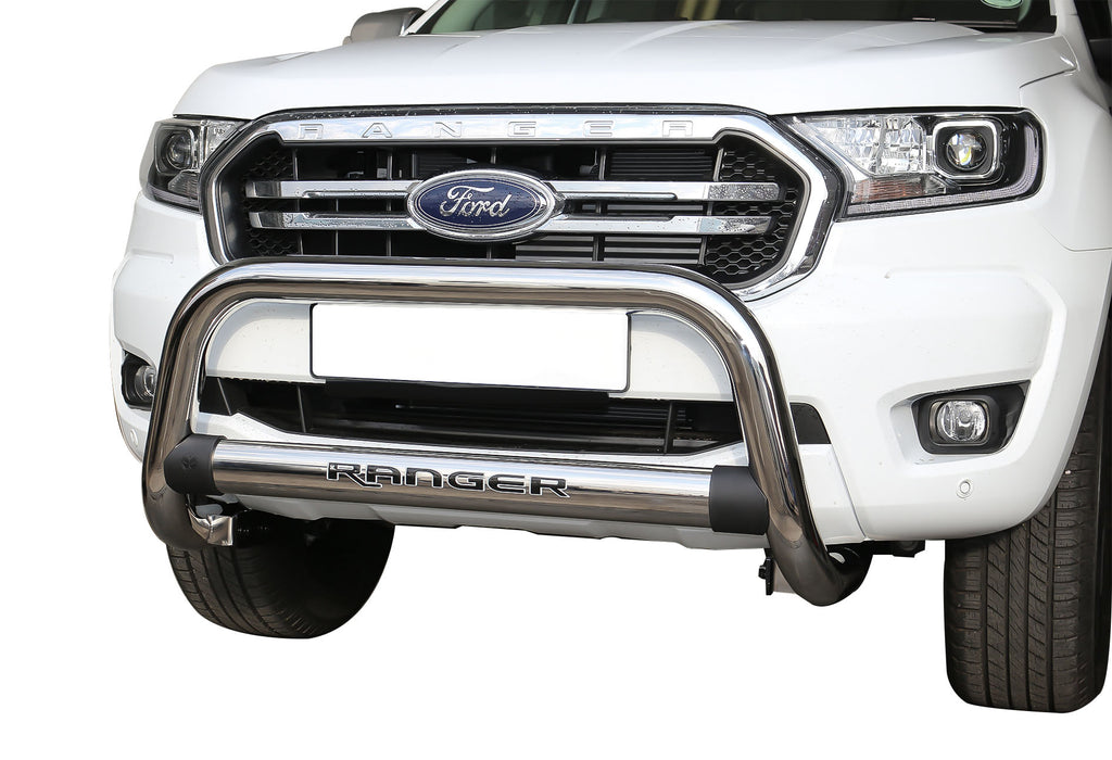 Ford-Ranger-Stainless-Steel-Chrome-Nudge-Bull-Bar-Styling-T7-T6-Accessories