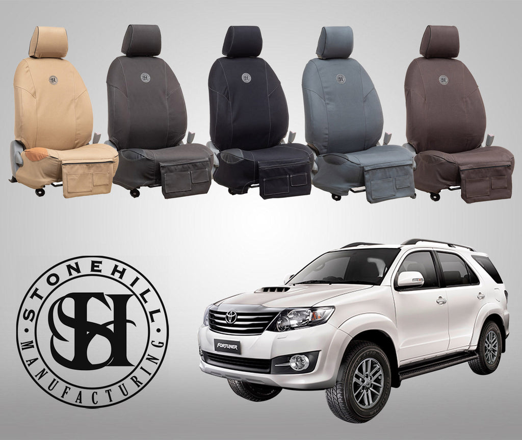 Toyota Fortuner Seat Covers Stone Hill 2006+ — Evorevo4x4