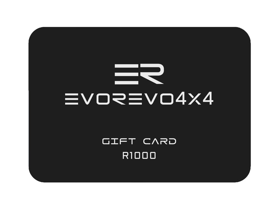 Evorevo4x4 Gift vouchers - R1000
