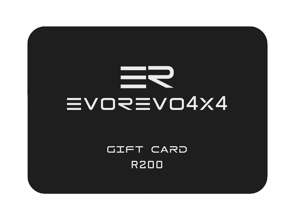 Evorevo4x4 Gift vouchers - R200