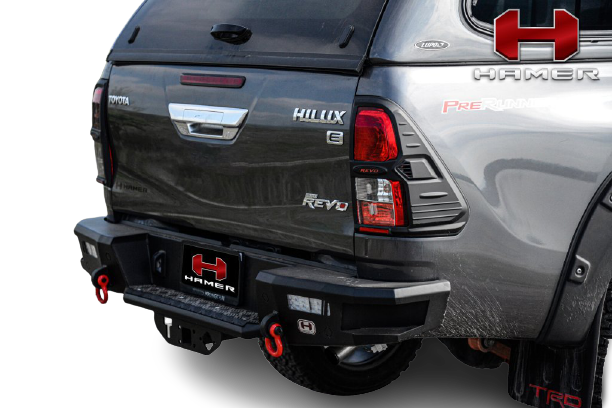 Toyota Hilux 2016+ Hamer Rear Replacement Bumper M-Series