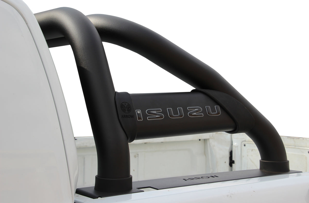 Isuzu D-Max Roll Bar Black Premium Stainless 2013+