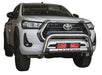 Toyota-Hilux-Nudge-Bar-Chrome-Stainless-Steel-GD-6-Revo-Bull-Legend