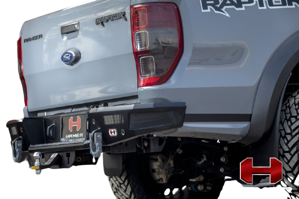 Hamer Rear Bumper Ford Raptor Hamer Rear Bumper M-Series 2018+ — Evorevo4x4