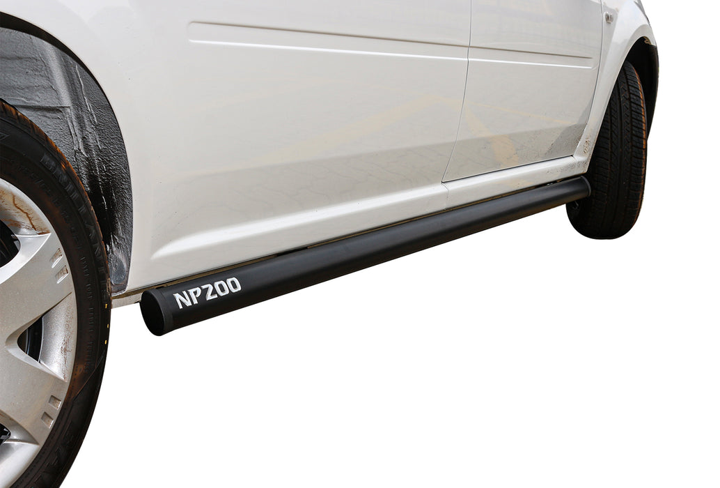 Nissan NP200 Side Bars Stainless Black  2010+