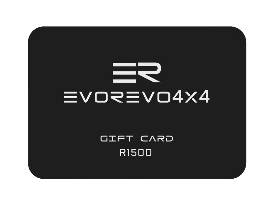 Evorevo4x4 Gift vouchers - R1500