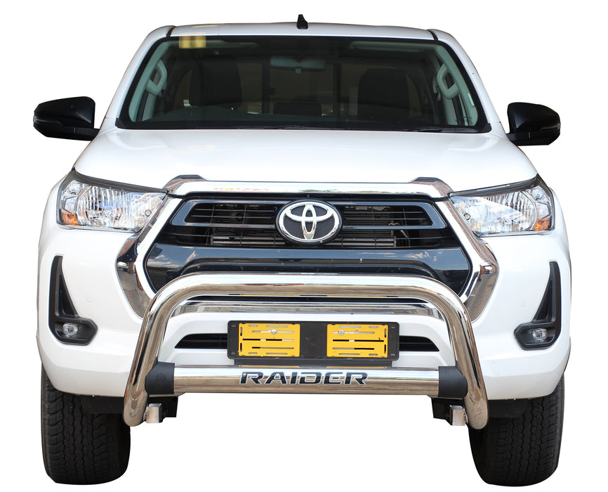 Toyota-Hilux-Nudge-Bar-Chrome-Stainless-Steel-GD-6-Revo-Bull