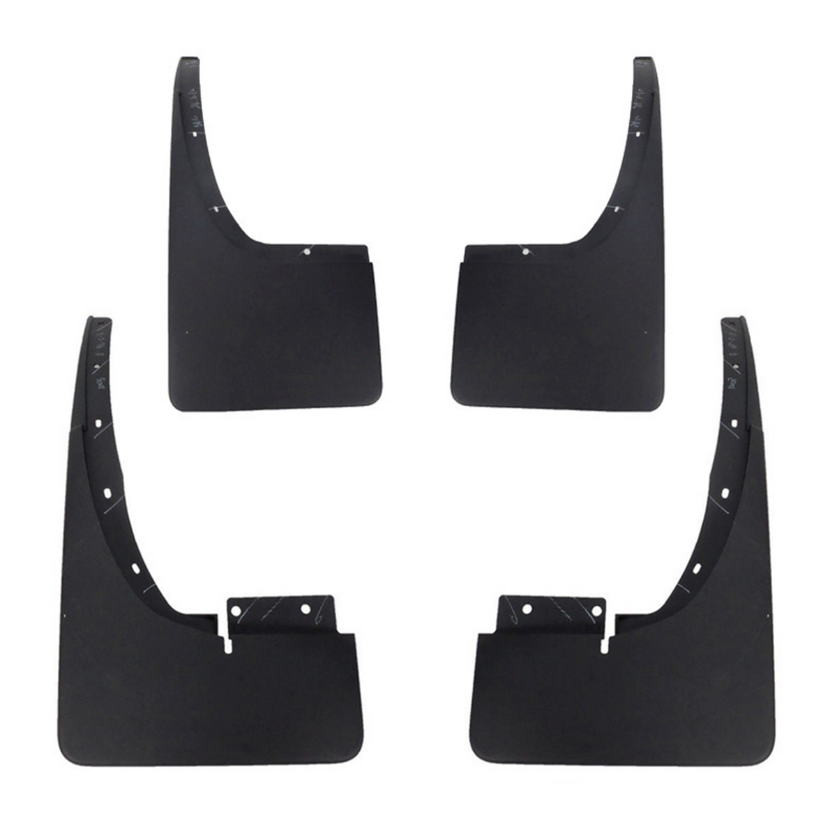Ford Ranger Mud Flaps Facelift 2016+ — Evorevo4x4