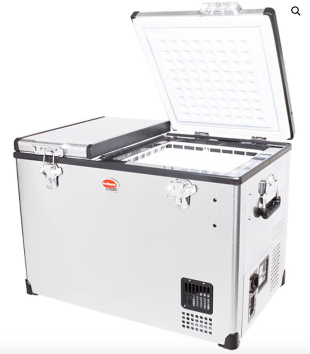 Snomaster 56 Dual Compartment Stainless Steel Fridge/Freezer