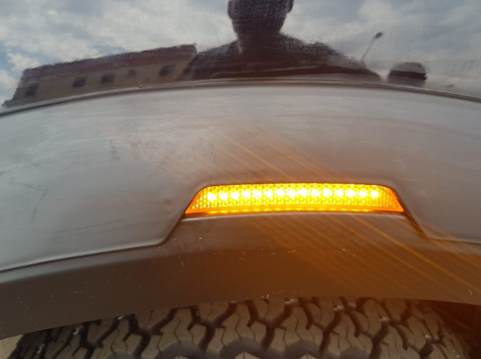 Ford Ranger Rear Reflector Ford Ranger Wheel Arches / Fenders With Reflector 2016+ — Evorevo4x4