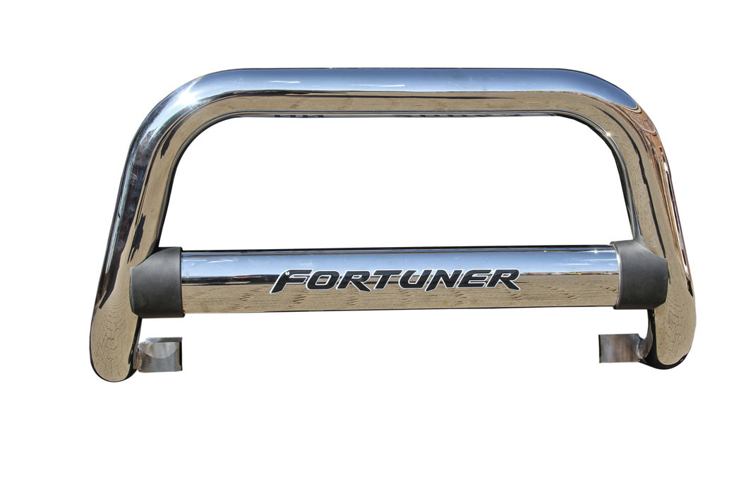 Toyota-Fortuner-D4D-Vigo-Nudge-Bar-Bull-Stainless-Steel-Chrome