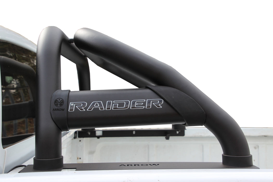 Toyota Hilux Black Premium Roll Bar Stainless 2016+
